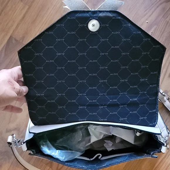 Aldo Jeweled pink crossbody handbag - Picture 10 of 17